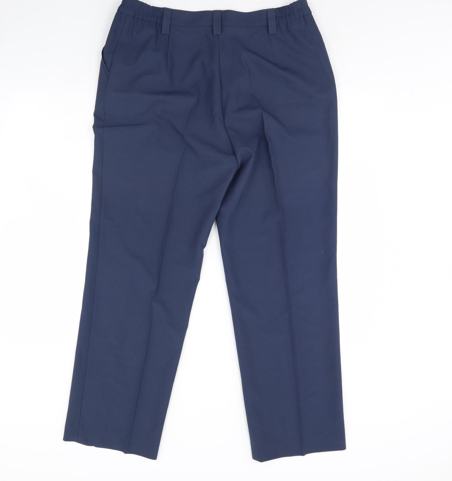 Michelle Womens Blue   Trousers  Size 16 L30 in
