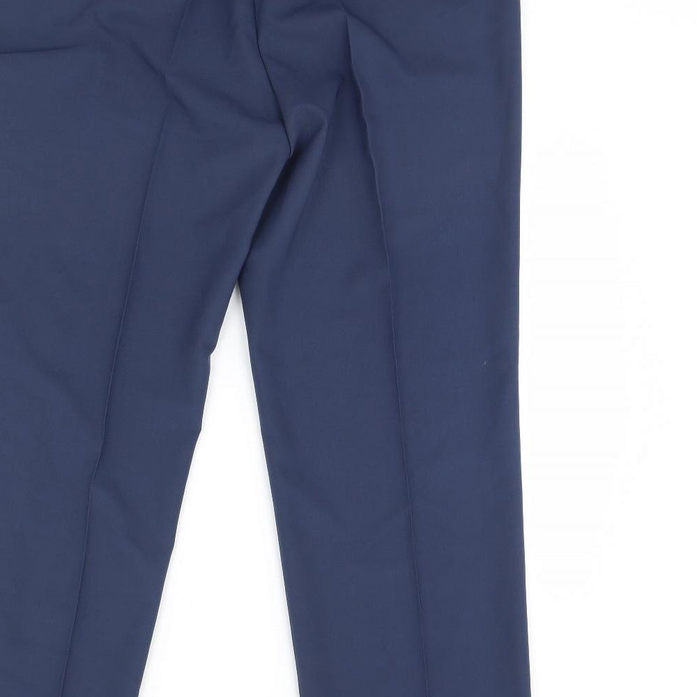Michelle Womens Blue   Trousers  Size 16 L30 in
