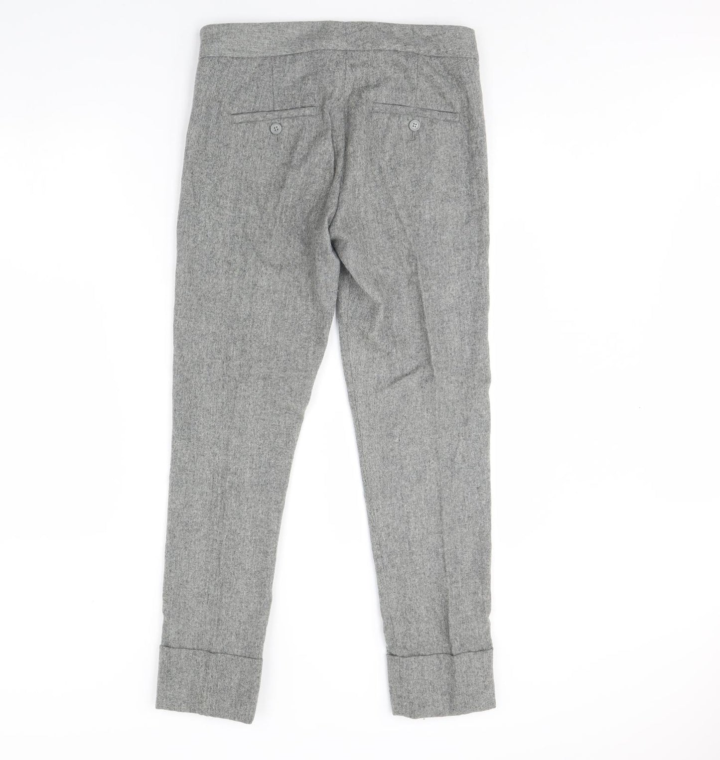 French Connection Womens Grey   Trousers  Size 8 L30 in