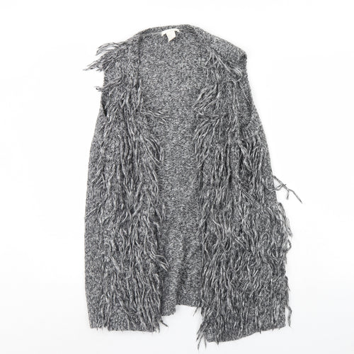 H&M Womens Grey   Gilet Jacket Size M