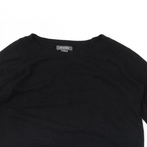 Primark Womens Black   Pullover Jumper Size M
