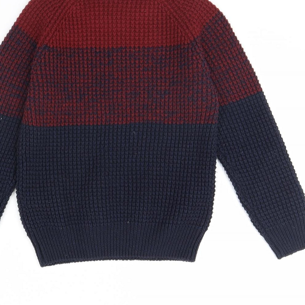 F&F Boys Blue   Pullover Jumper Size 6 Years