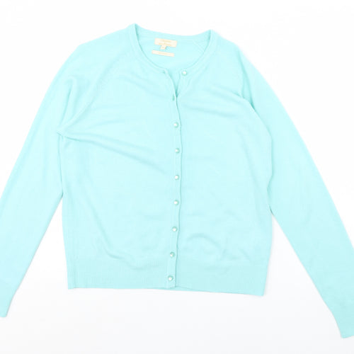 Sarah Hamilton Womens Green   Cardigan Jumper Size S