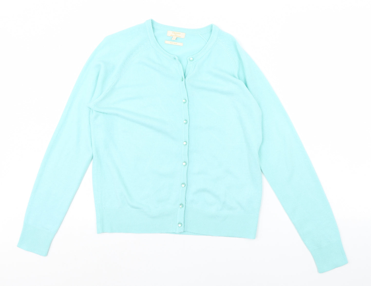 Sarah Hamilton Womens Green   Cardigan Jumper Size S