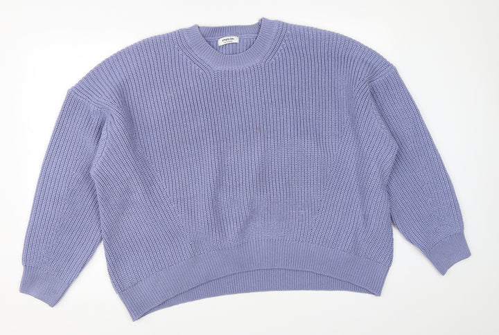 Simply Be Womens Blue Pullover Jumper Size M