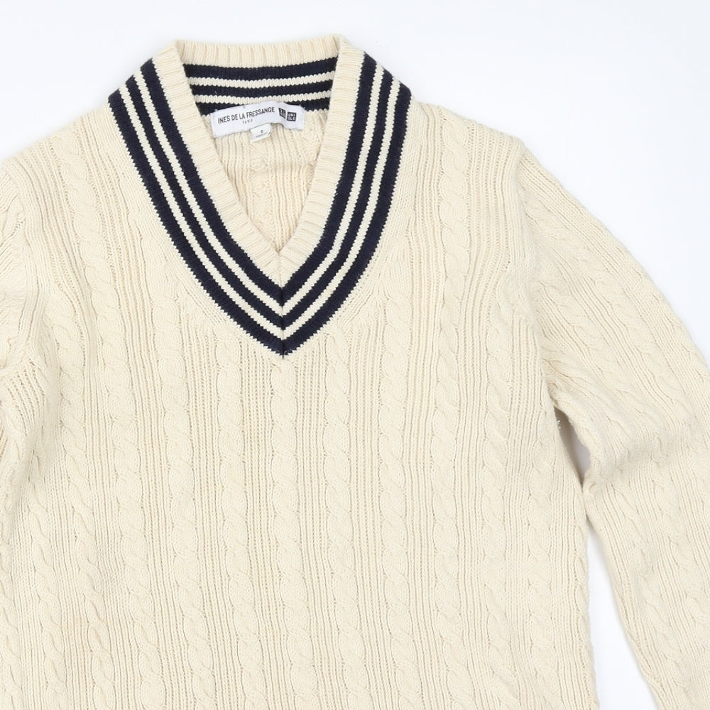 Uniqlo Womens Beige   Pullover Jumper Size S