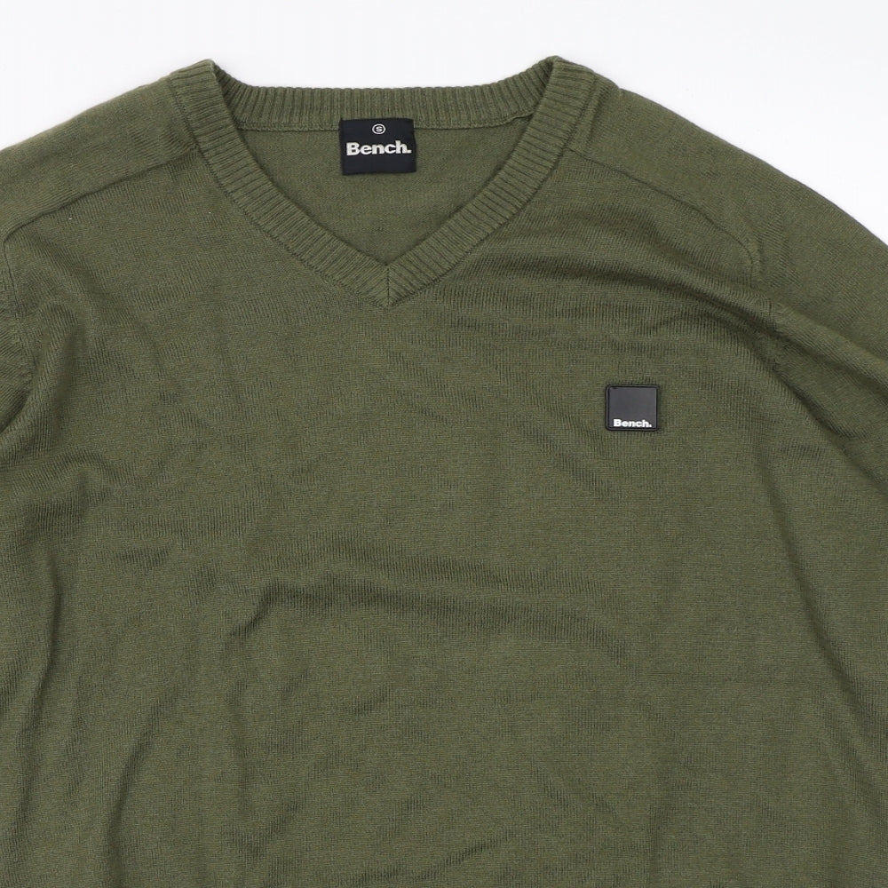 Bench Mens Green   Pullover Jumper Size S