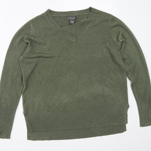 Primark Womens Green   Pullover Jumper Size S