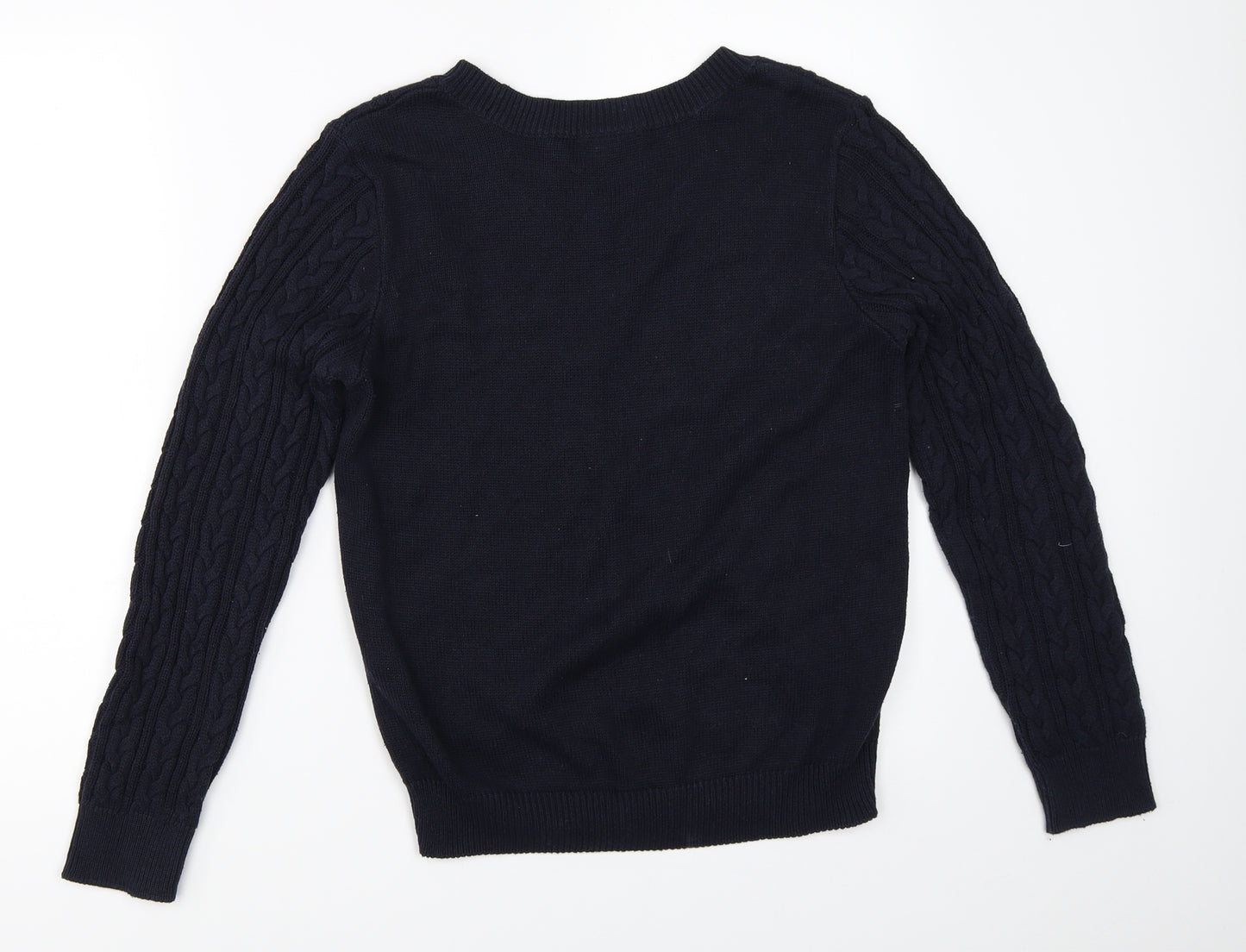 H&M Womens Blue   Pullover Jumper Size M