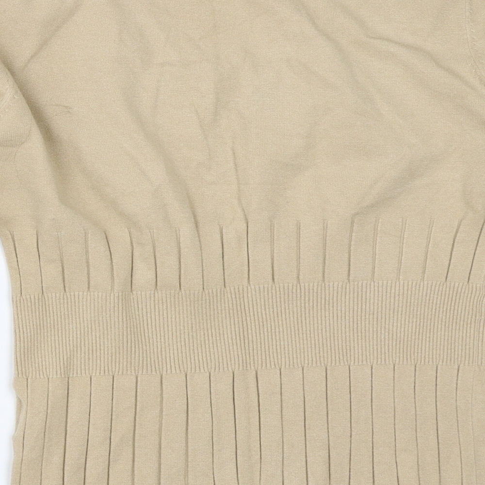Karen Millen Womens Beige   Pullover Jumper Size M