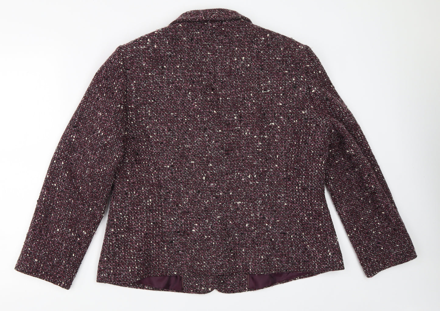 Eastex Womens Purple   Overcoat Coat Size 16