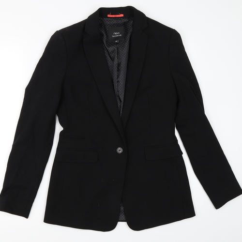 NEXT Womens Black   Jacket Blazer Size 8