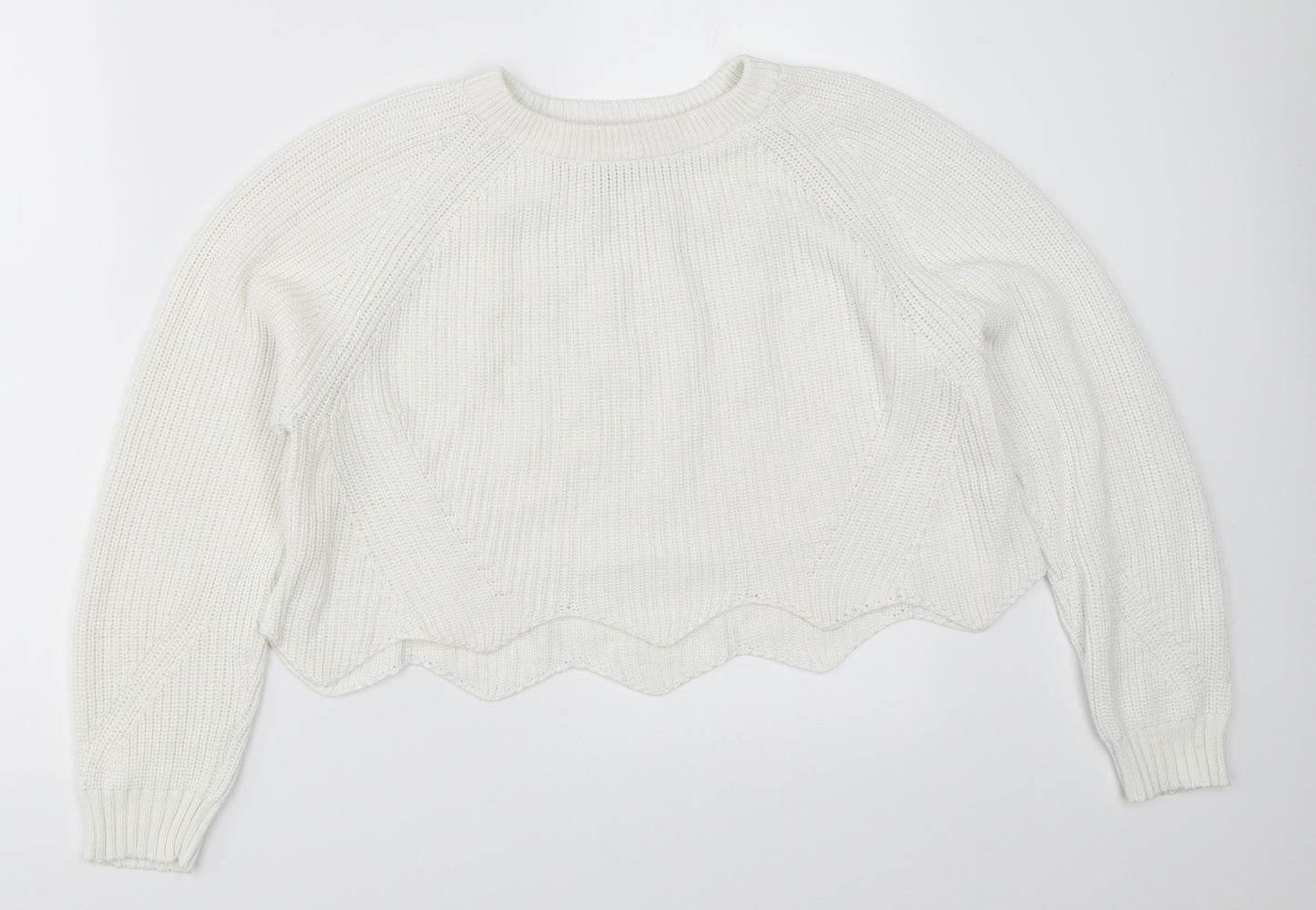 Atmosphere Womens White   Pullover Jumper Size 12