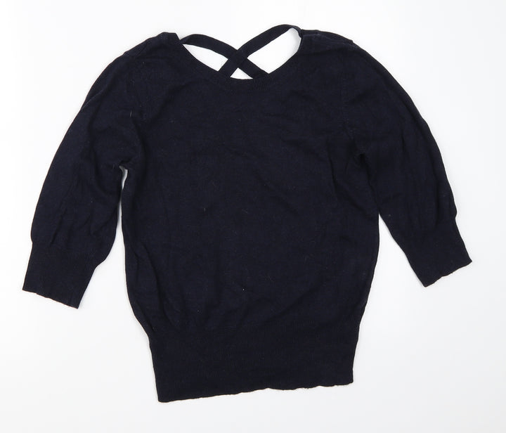 Dorothy Perkins Womens Blue   Pullover Jumper Size 10