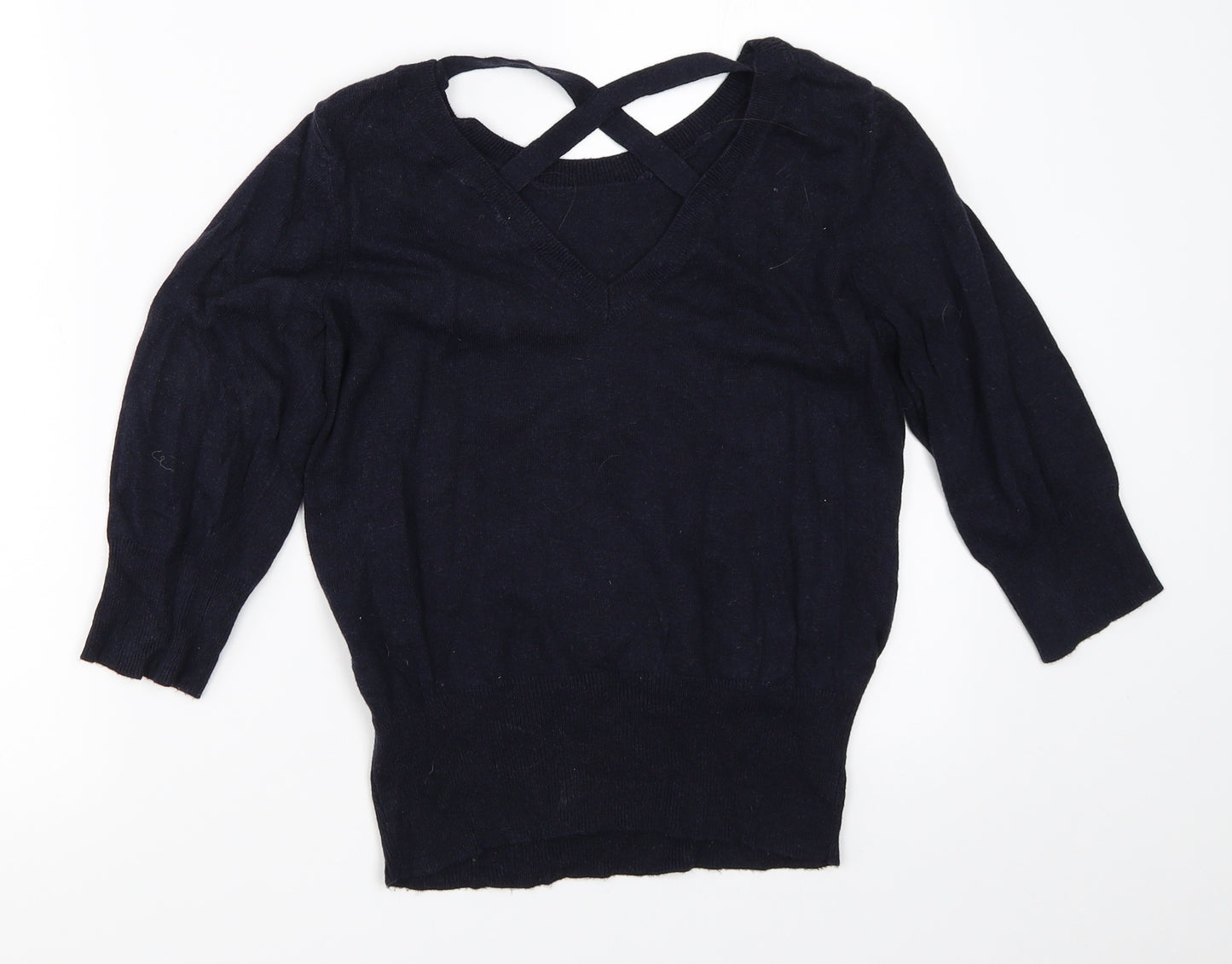 Dorothy Perkins Womens Blue   Pullover Jumper Size 10