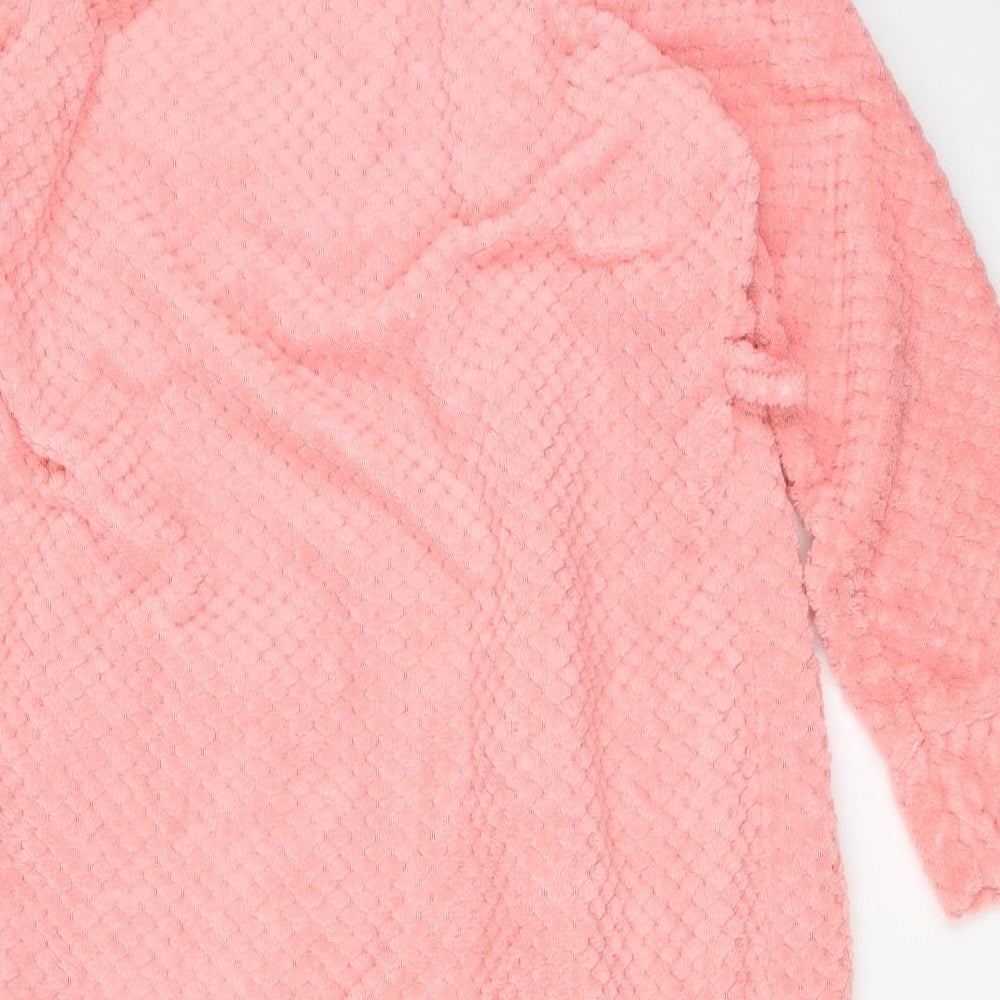 Primark Womens Pink Solid  Top Robe Size S