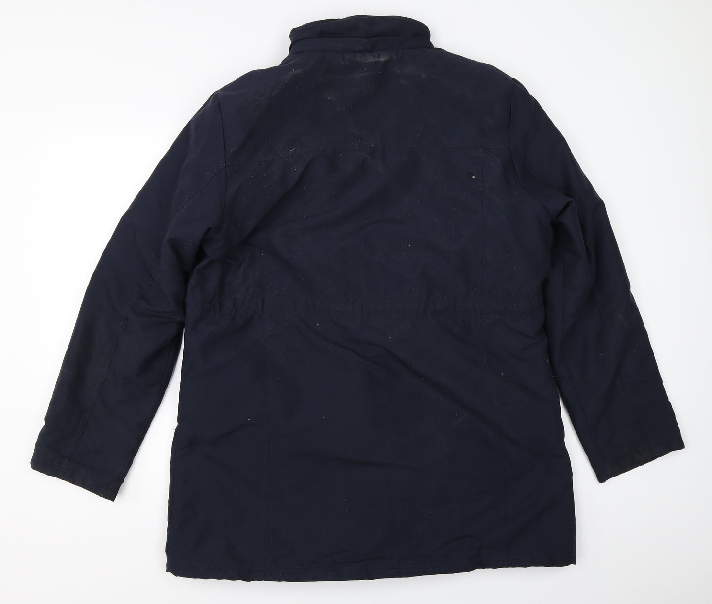 Classic Womens Blue   Parka Coat Size 16