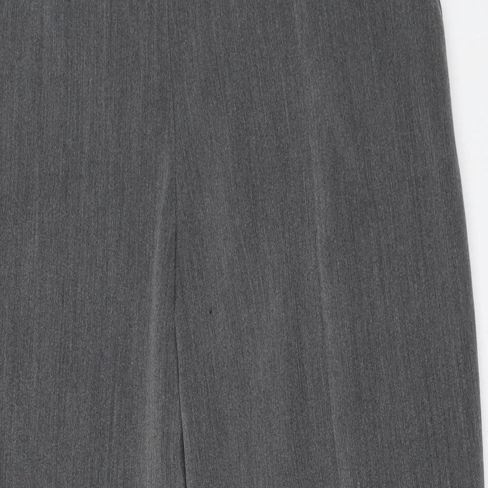 BASSINI Womens Grey   Trousers  Size 16 L25 in