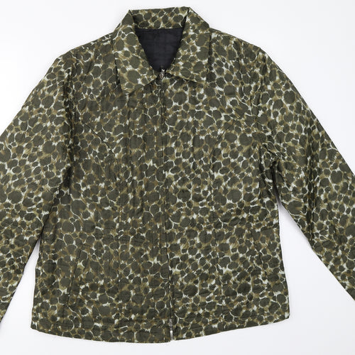 Ginar Womens Green   Jacket Coat Size 16