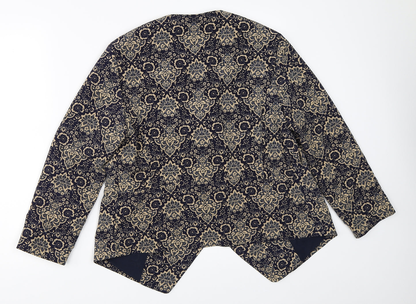 New Look Womens Blue Floral  Jacket  Size 12