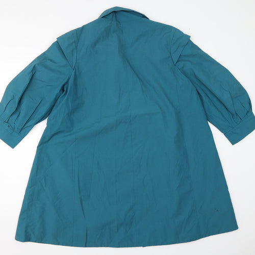 Betty Jackson Womens Blue   Jacket Coat Size 10