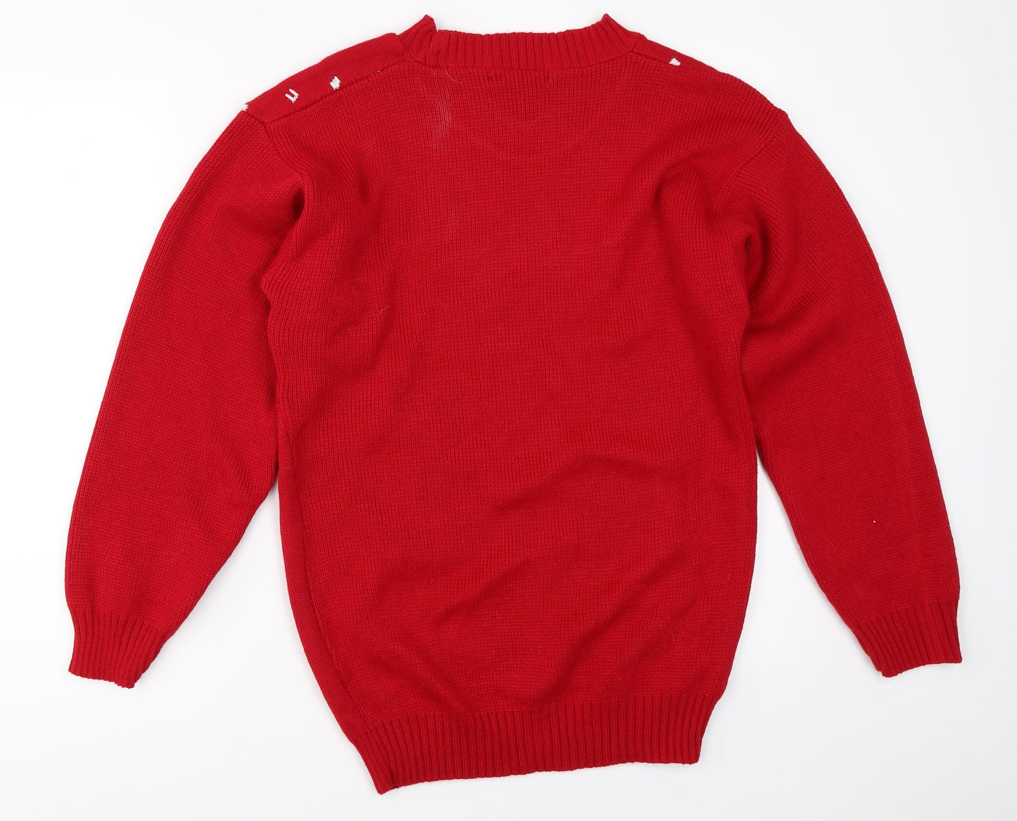 Sapphire Mens Red   Pullover Jumper Size M  - christmas