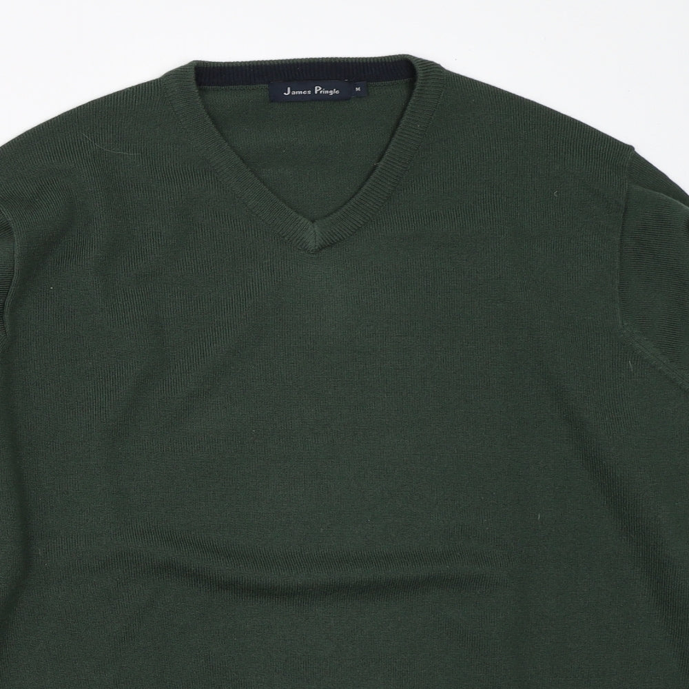 James pringle Mens Green   Pullover Jumper Size M