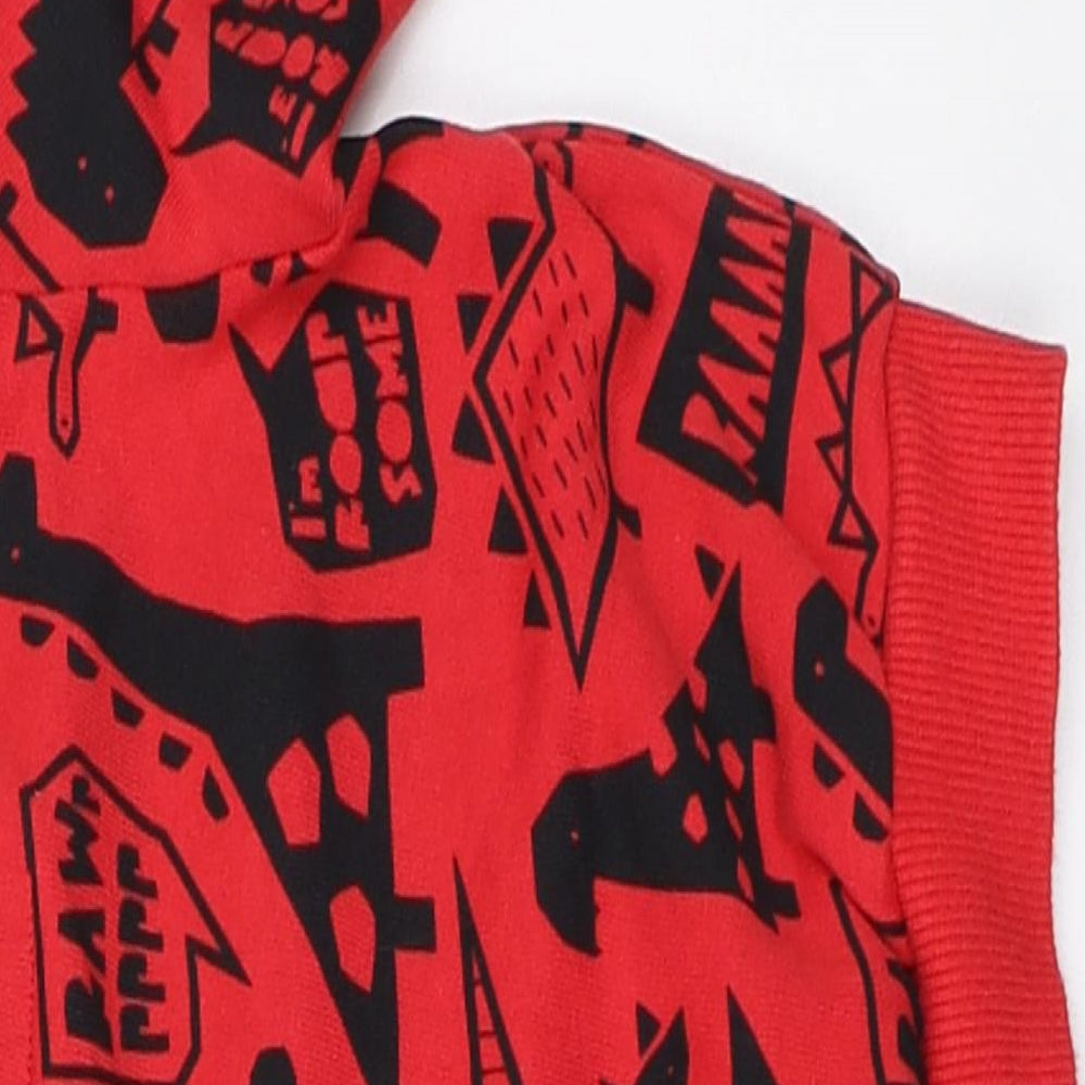 NEXT Boys Red   Pullover Jumper Size 3-6 Months