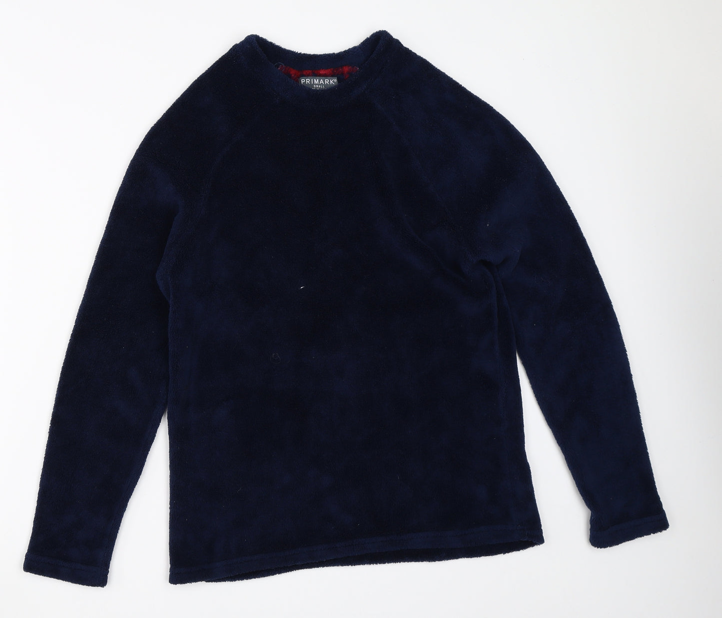 Primark Mens Blue Solid   Pyjama Top Size S