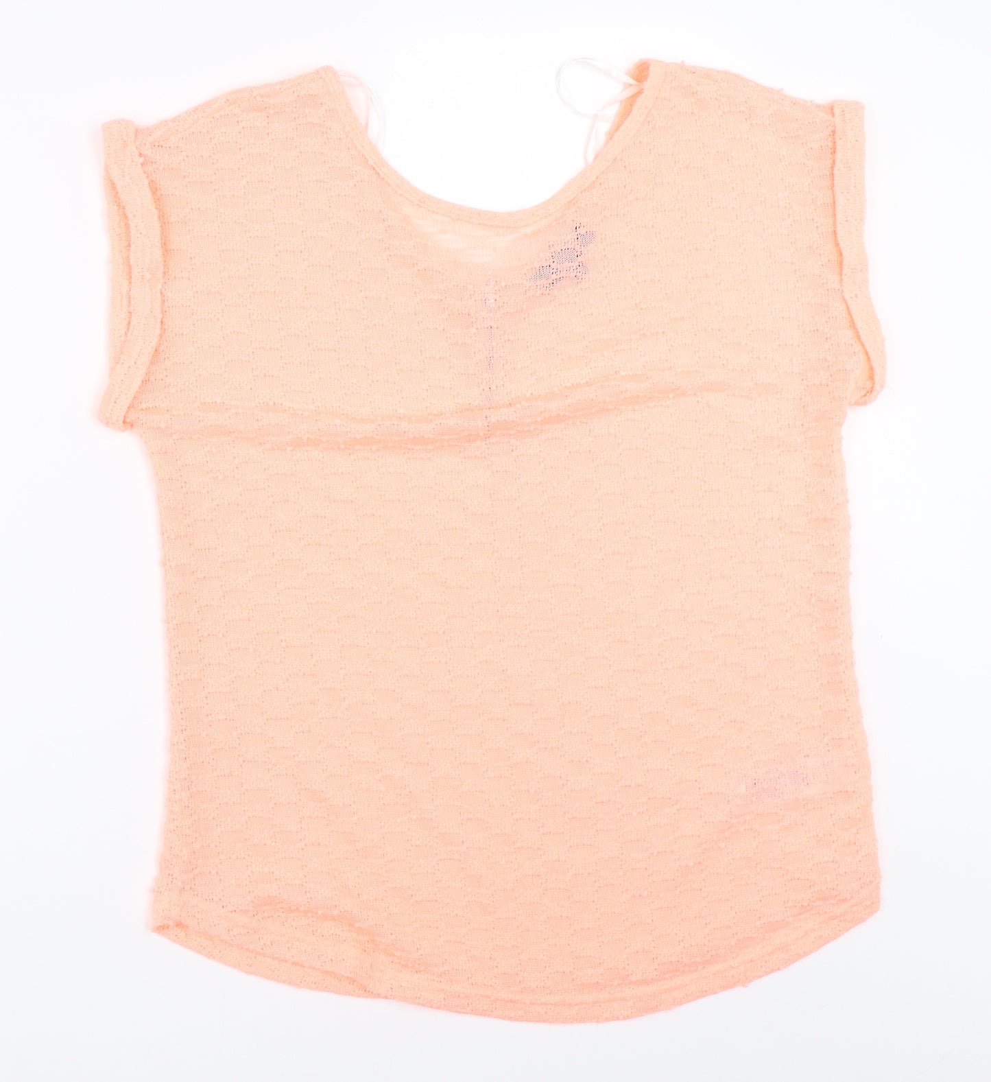 New Look Womens Orange   Basic T-Shirt Size 12