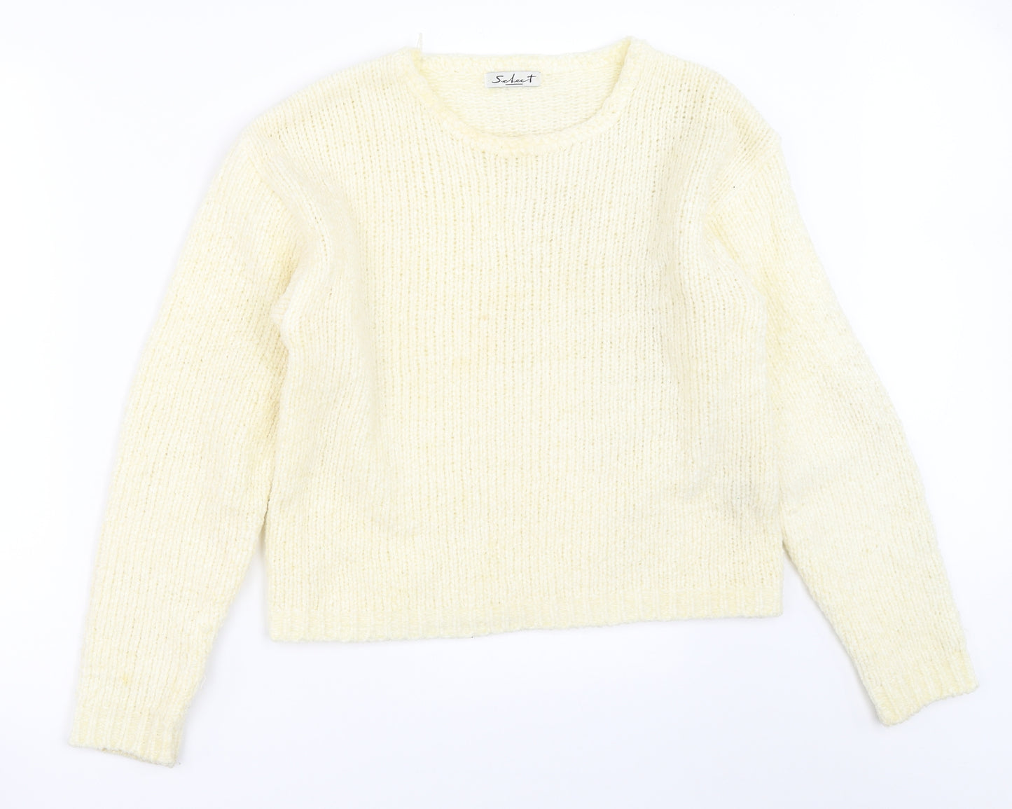 Select Womens Ivory   Pullover Jumper Size M