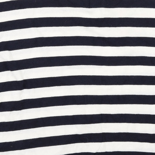 Marks and Spencer Womens Blue Striped  Pullover Jumper Size 16