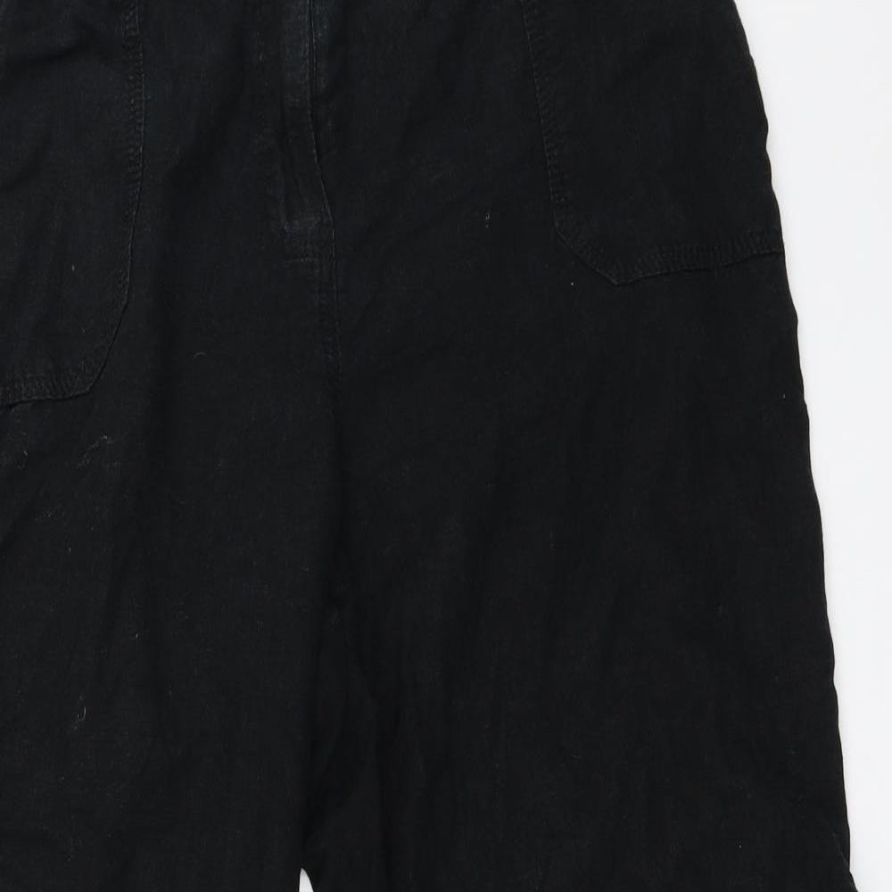 Marks and Spencer Womens Black   Trousers  Size 20 L26 in