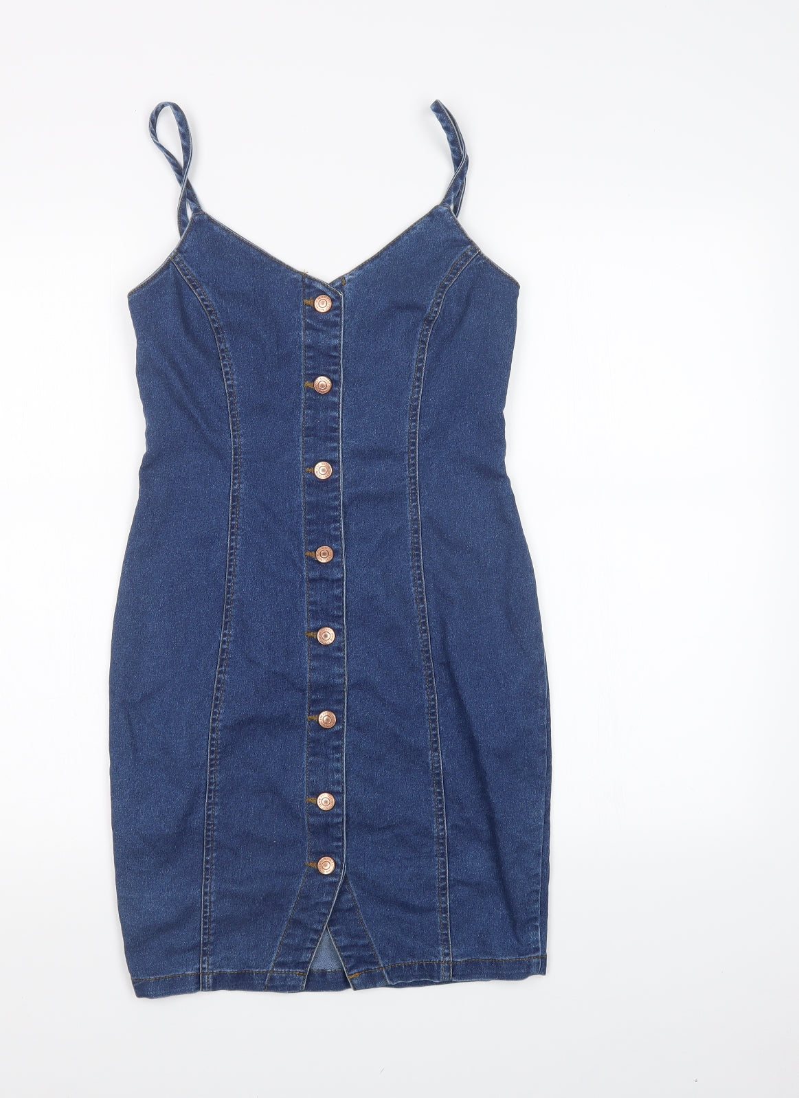 New Look Womens Blue   Bodycon  Size 10