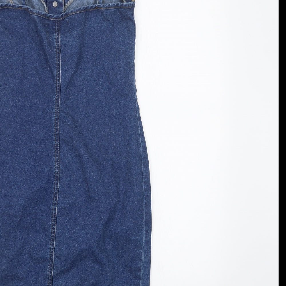 New Look Womens Blue   Bodycon  Size 10