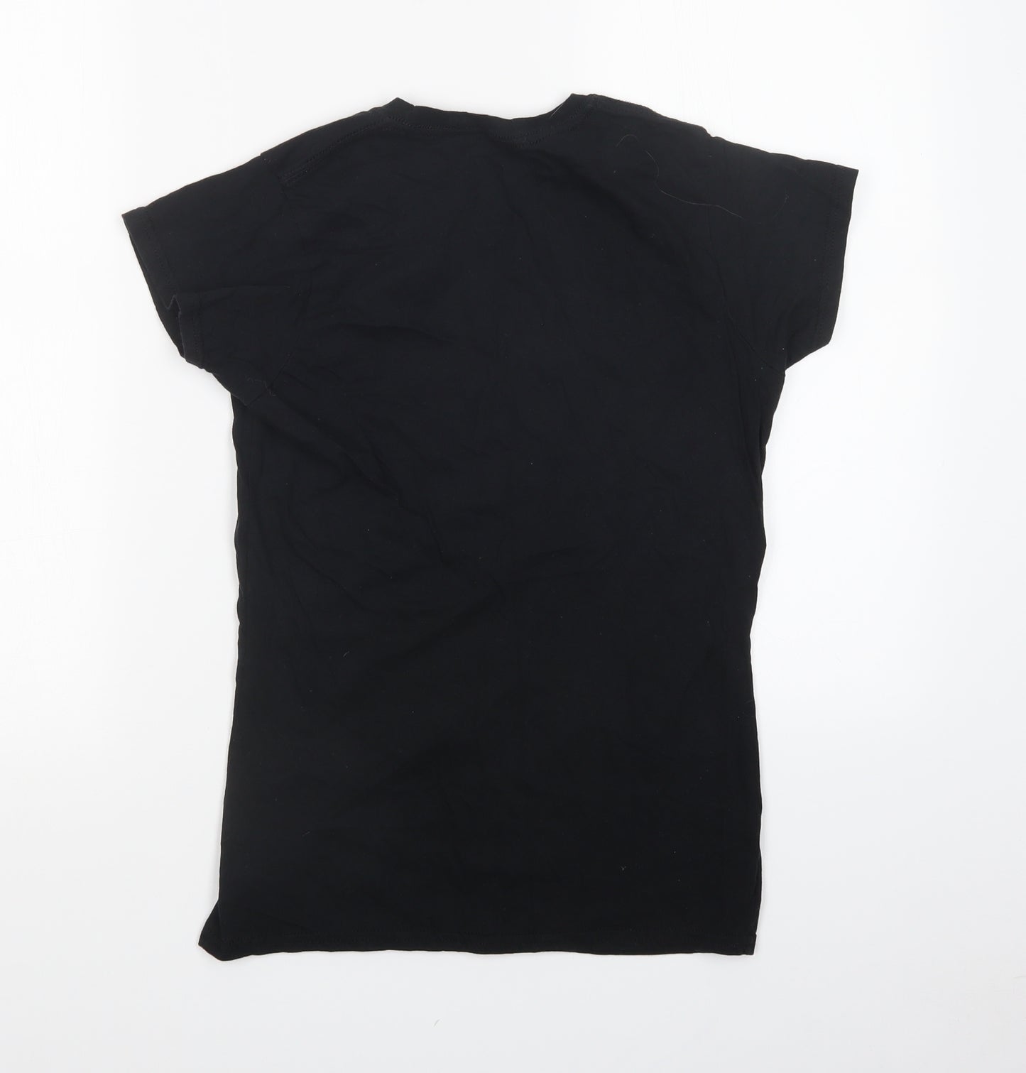 Gildan Womens Black   Basic T-Shirt Size M