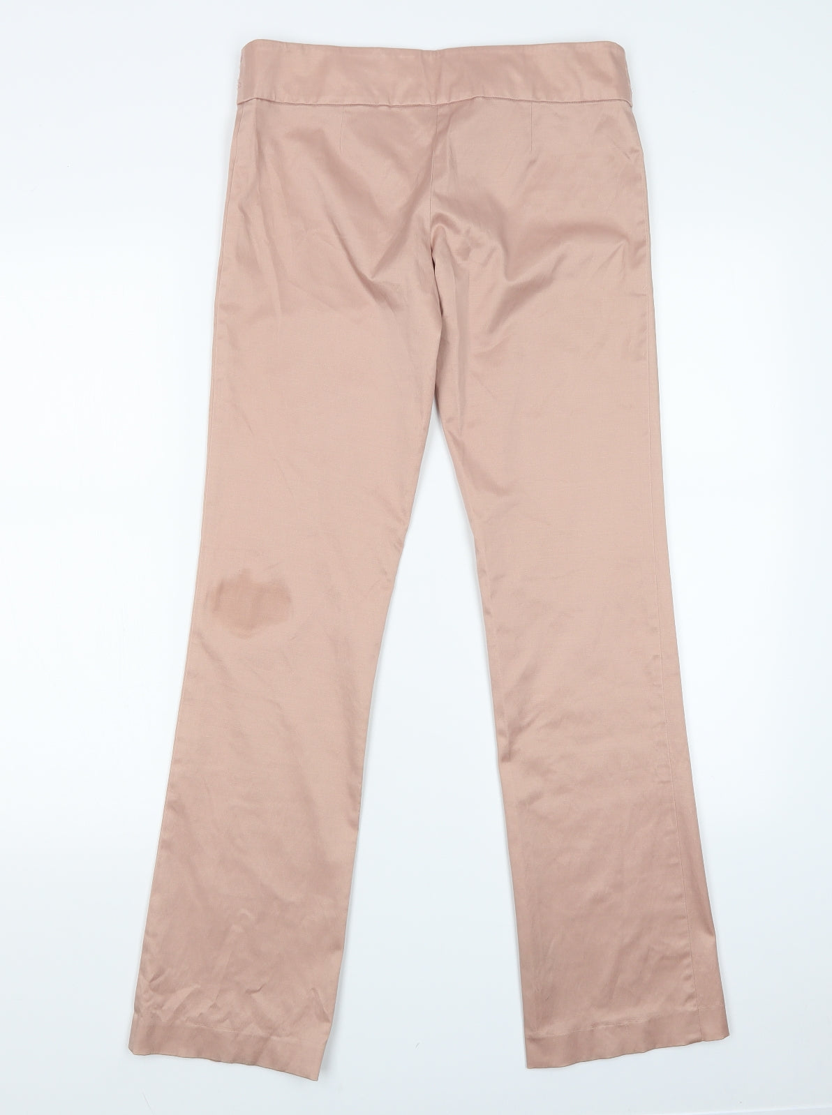 Topshop Womens Pink   Trousers  Size 10 L30 in