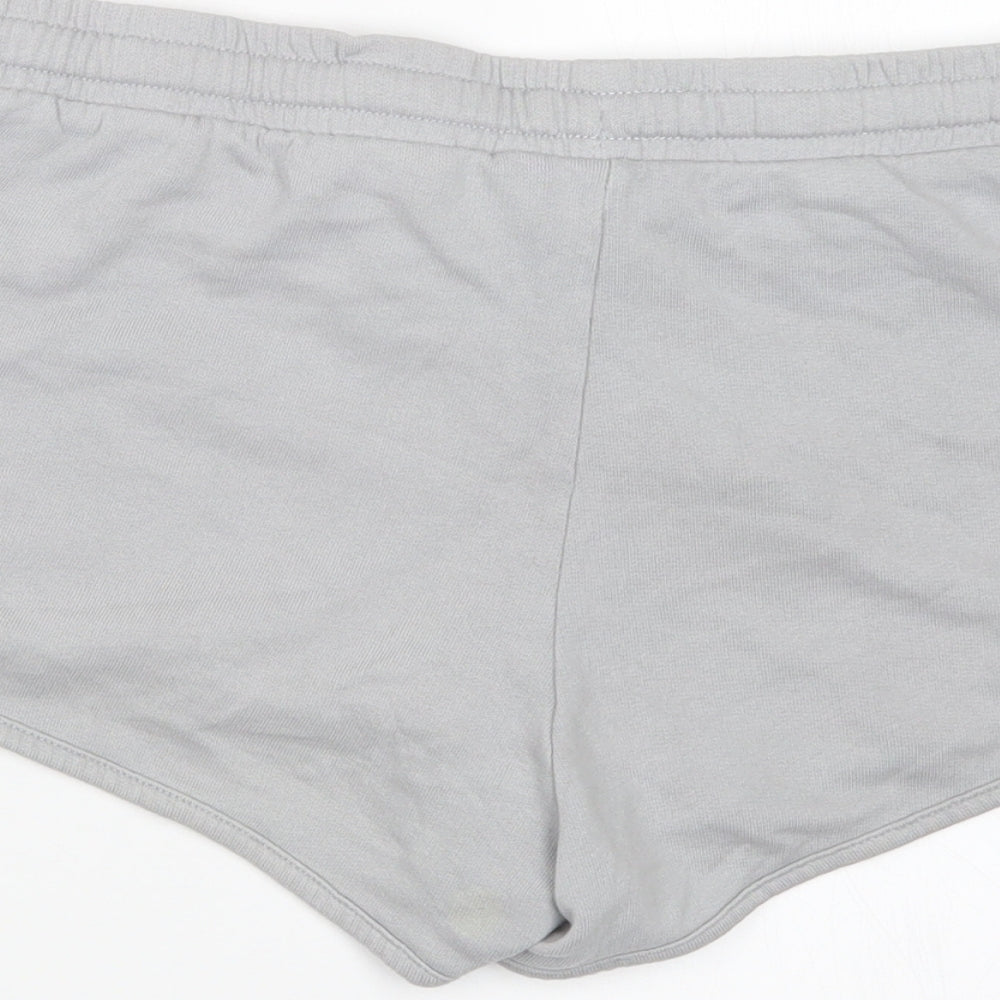 New Look Womens Grey   Sweat Shorts Size 10