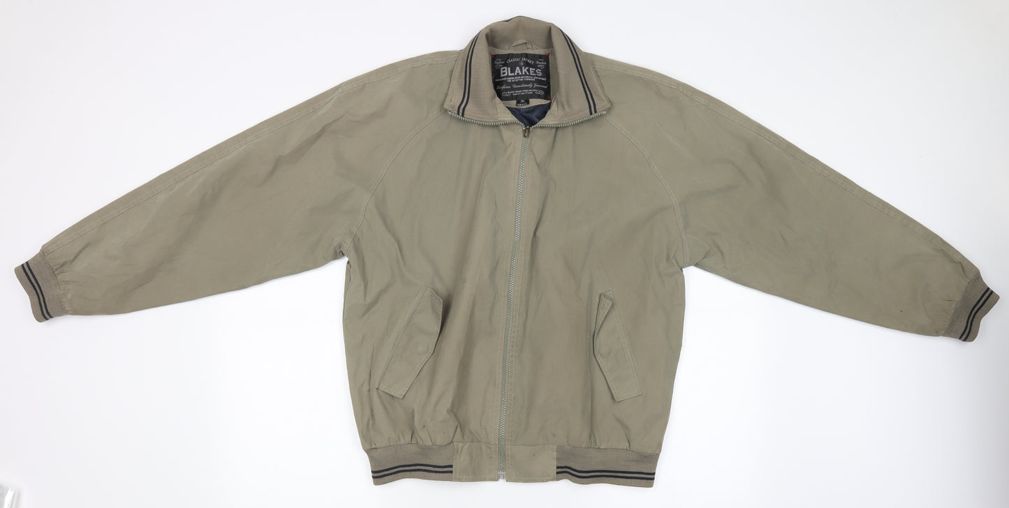 blakes Mens Green   Jacket Coat Size S