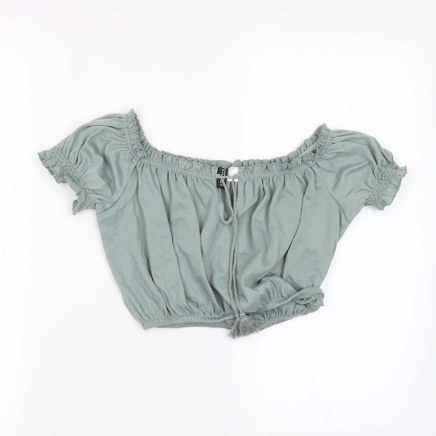 H&M Womens Green   Cropped Tank Size S