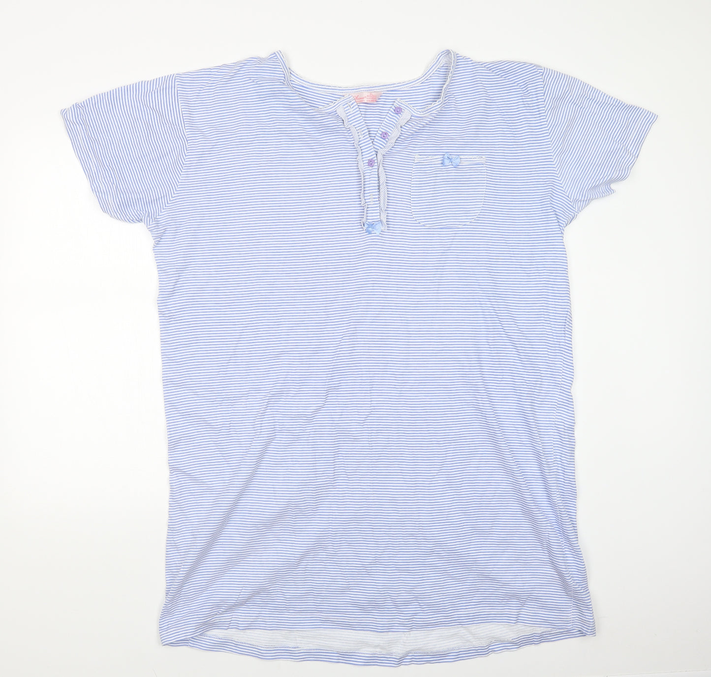 Primark Womens White Striped   Dress Size XL