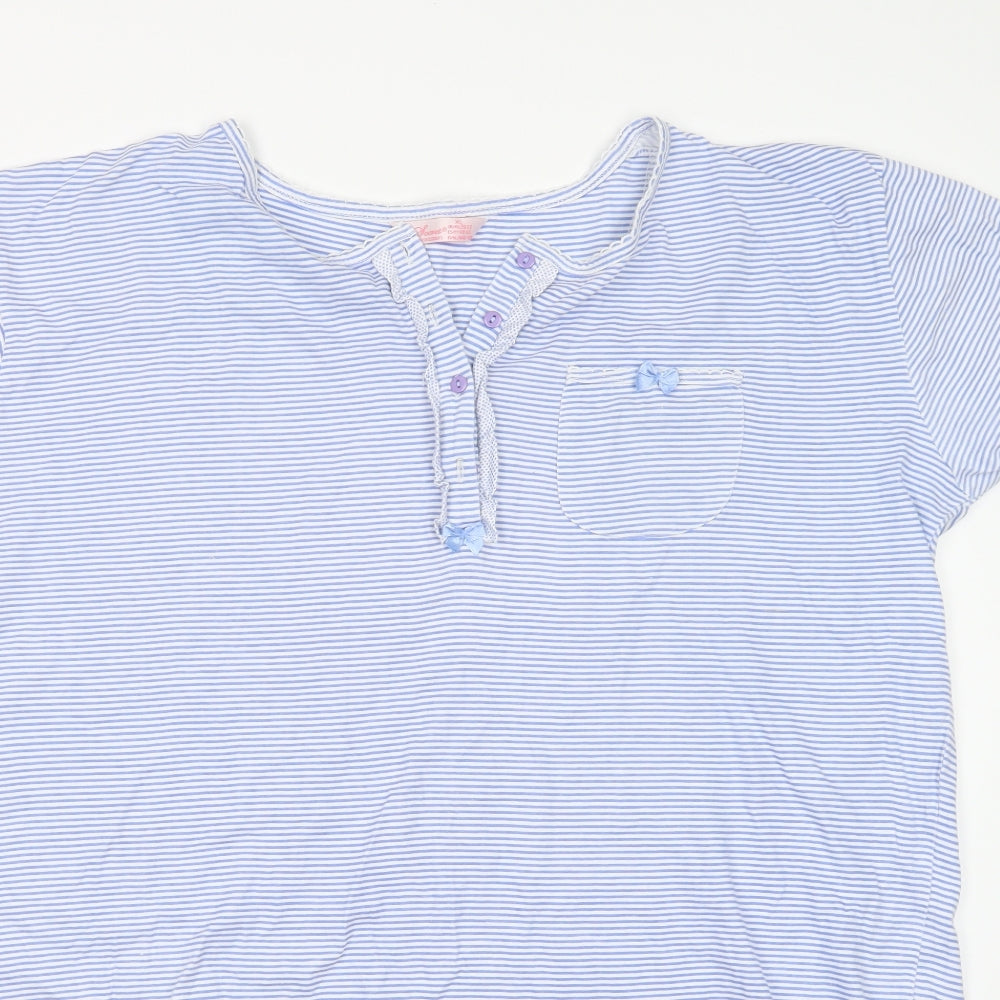 Primark Womens White Striped   Dress Size XL