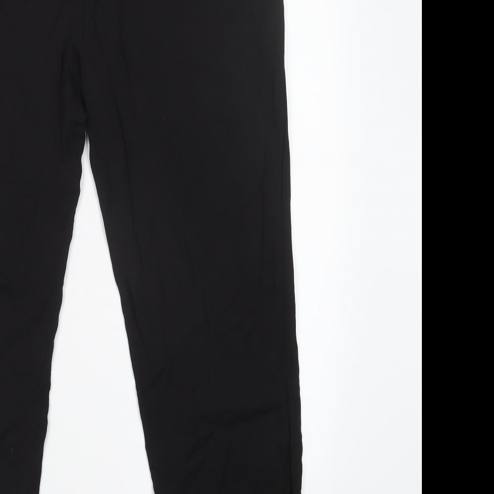 New Look Womens Black   Trousers  Size 14 L28 in