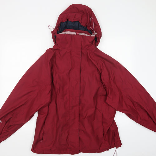 Peter Storm Womens Red   Windbreaker Coat Size 18