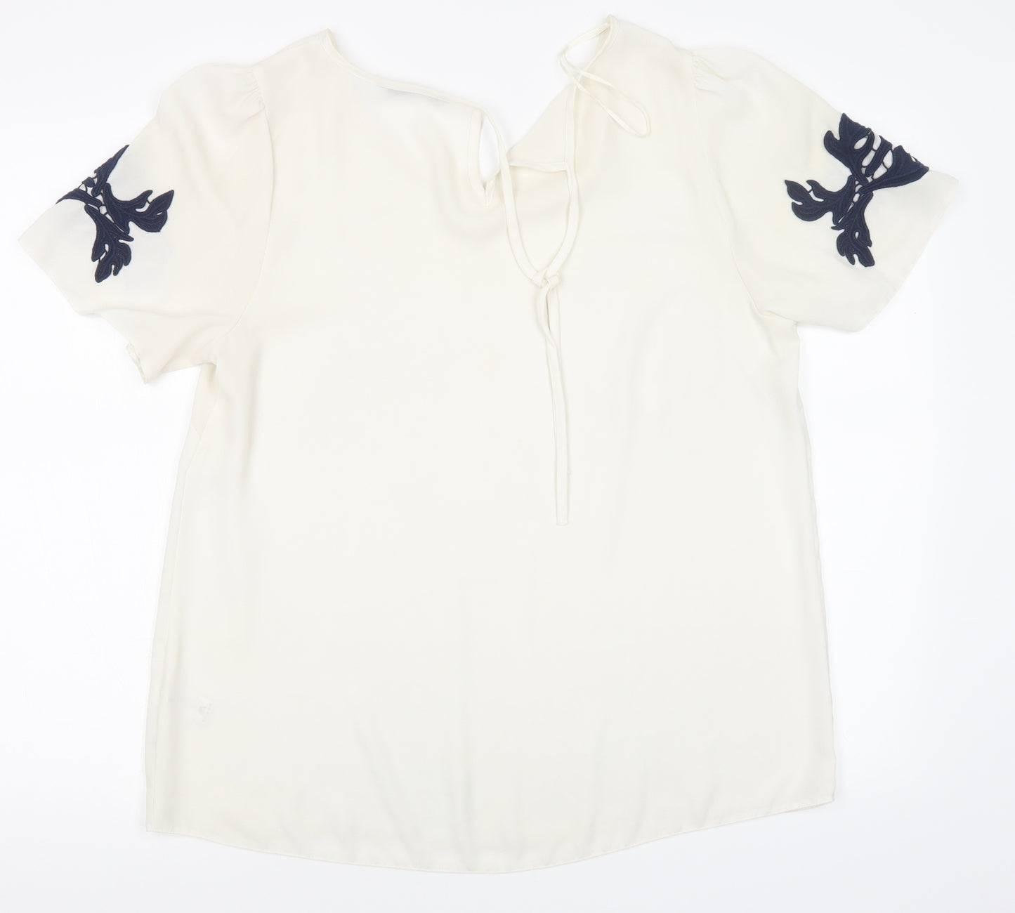 Sainsburys Womens White   Basic Blouse Size 16