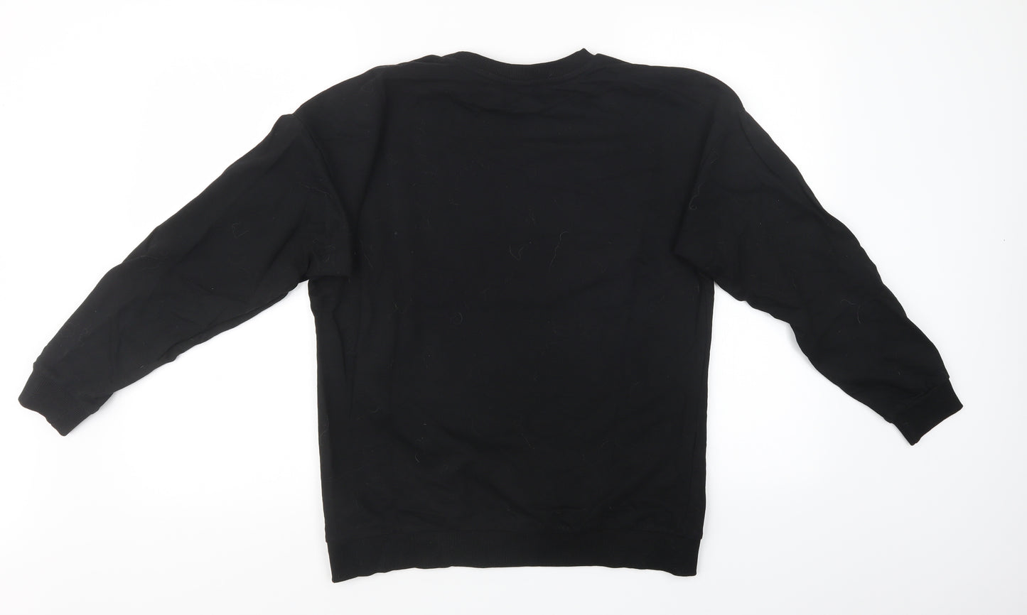 F&F Womens Black   Pullover Sweatshirt Size 10