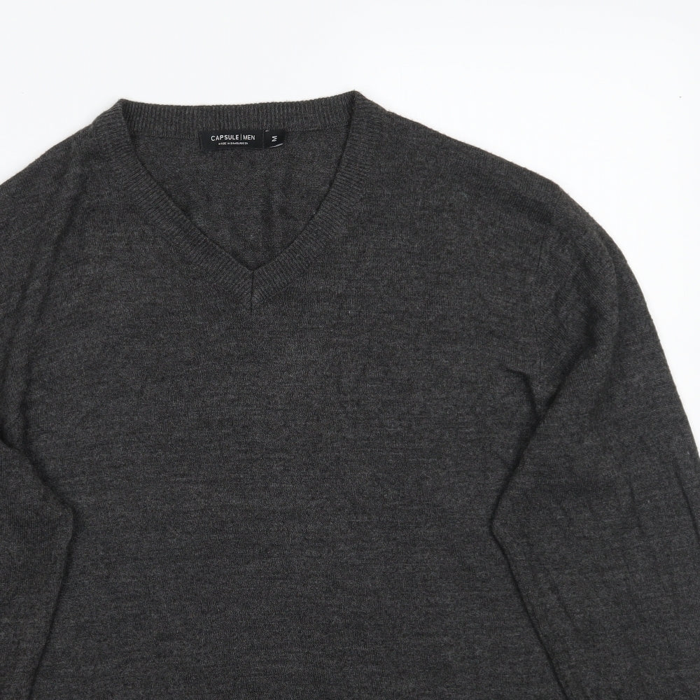 capsule Mens Green   Pullover Jumper Size M