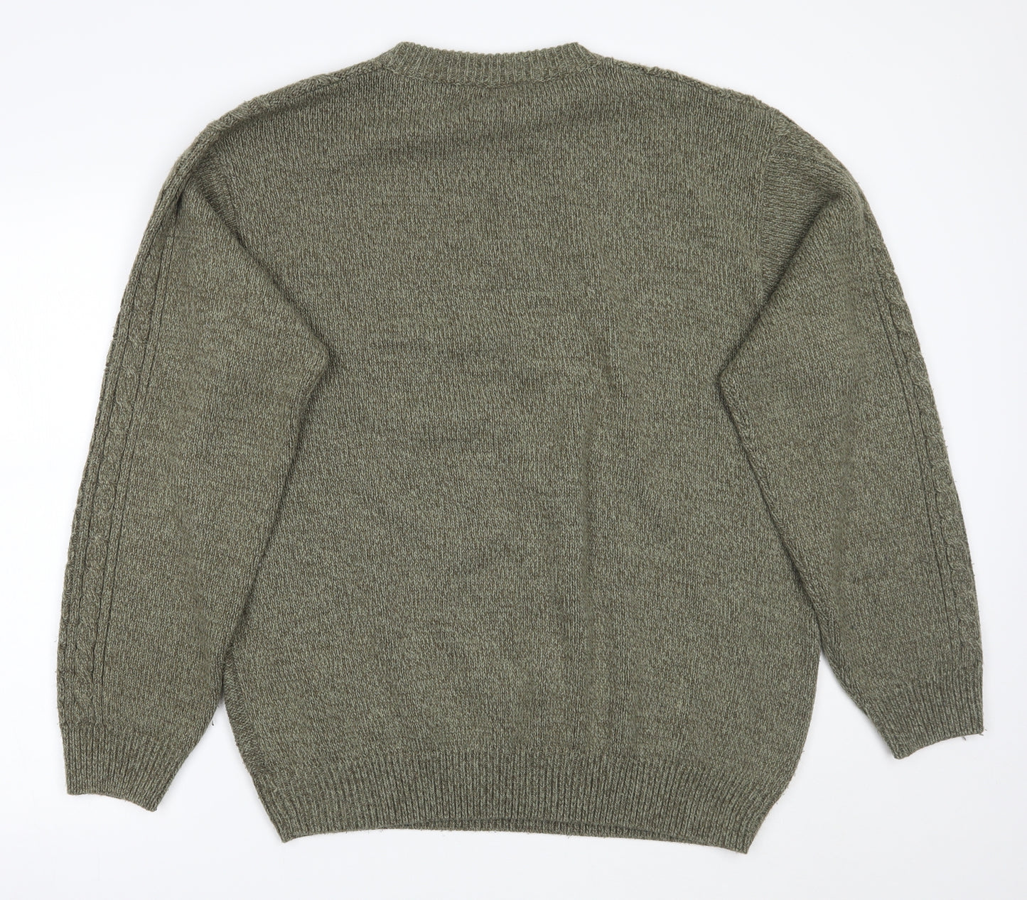 Premier man Mens Green   Pullover Jumper Size L