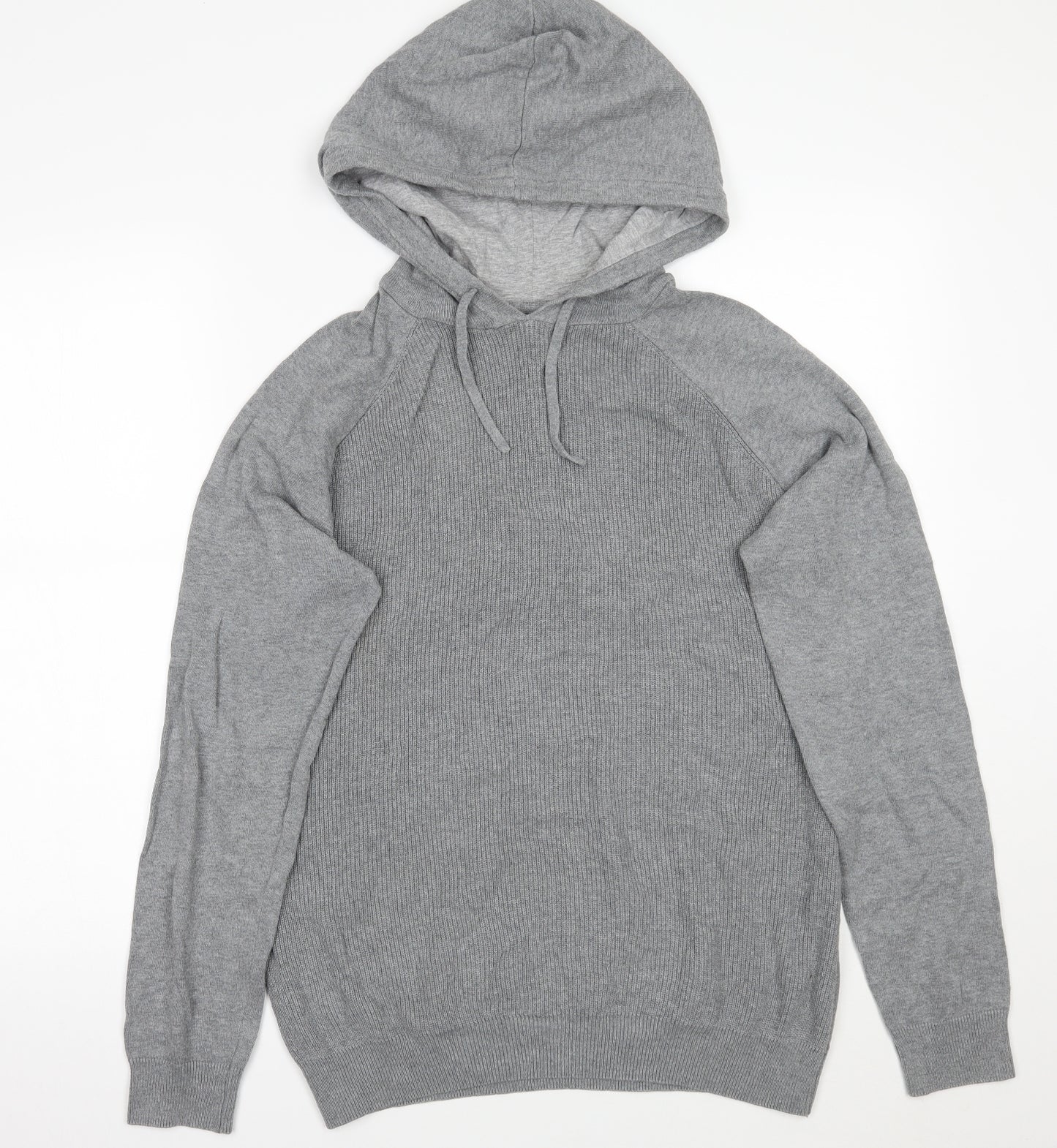 Cedar Wood State Mens Grey   Pullover Hoodie Size M
