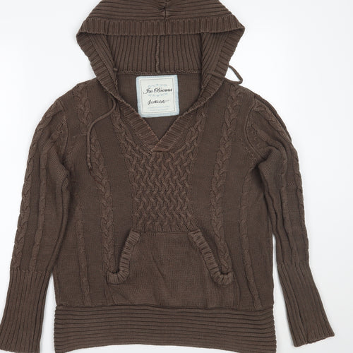 f browns Womens Brown   Pullover Hoodie Size 12